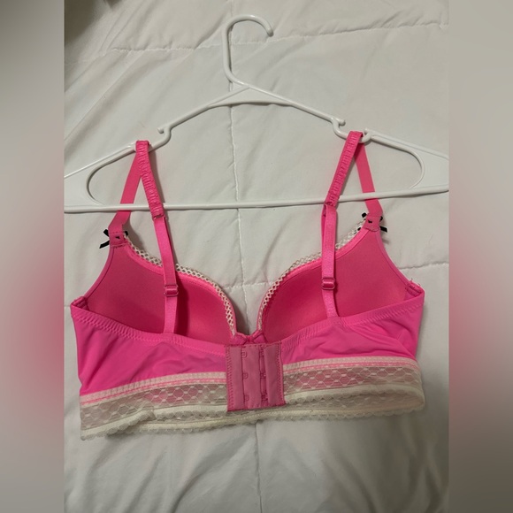 Betsey Johnson pink bra 32C - Picture 3 of 6